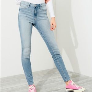 5L Hollister High Rise Super Skinny Jeans tall 5